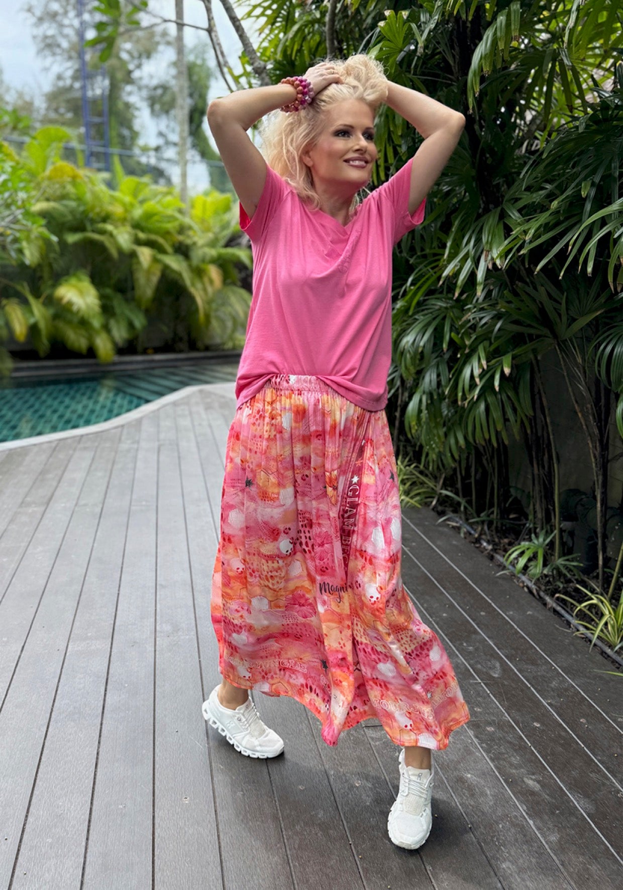 Maxi Skirt Mira - Candy Sunset