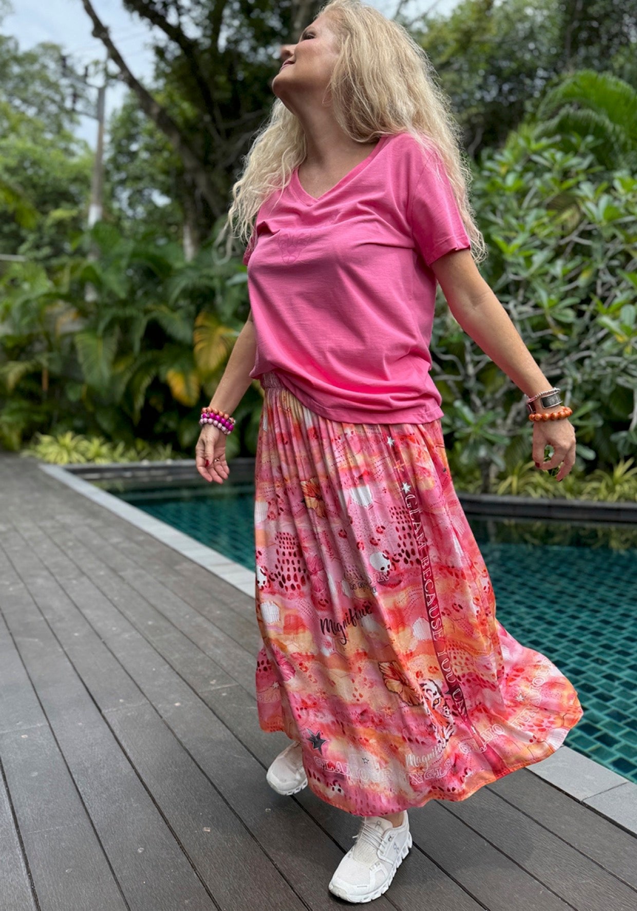 Maxi Skirt Mira - Candy Sunset