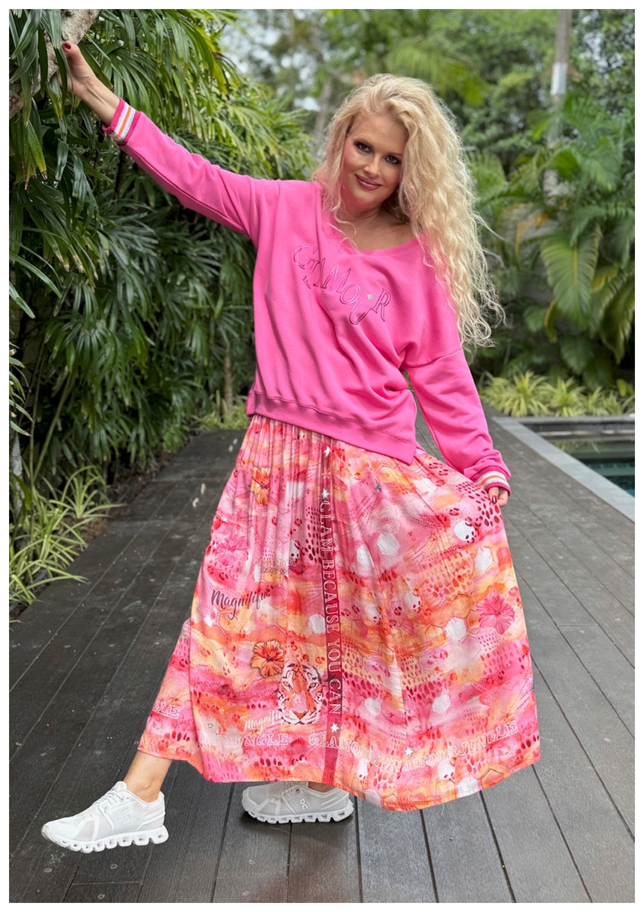Maxi Skirt Mira - Candy Sunset
