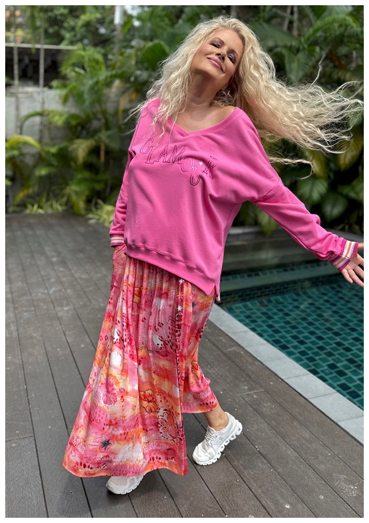 Maxi Skirt Mira - Candy Sunset