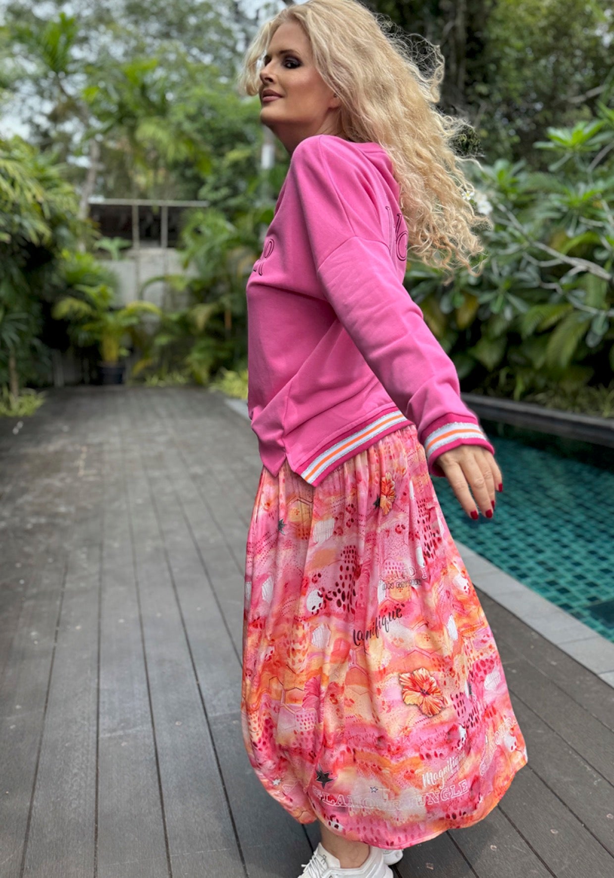 Maxi Skirt Mira - Candy Sunset