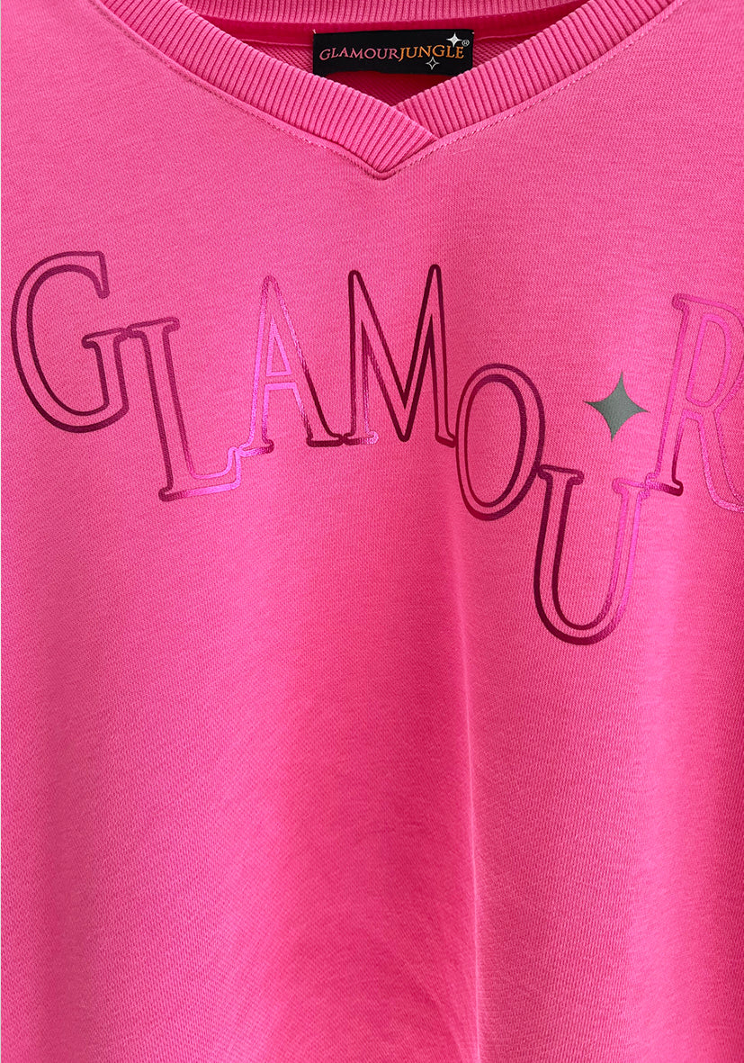 Sweatshirt Ava - True Pink