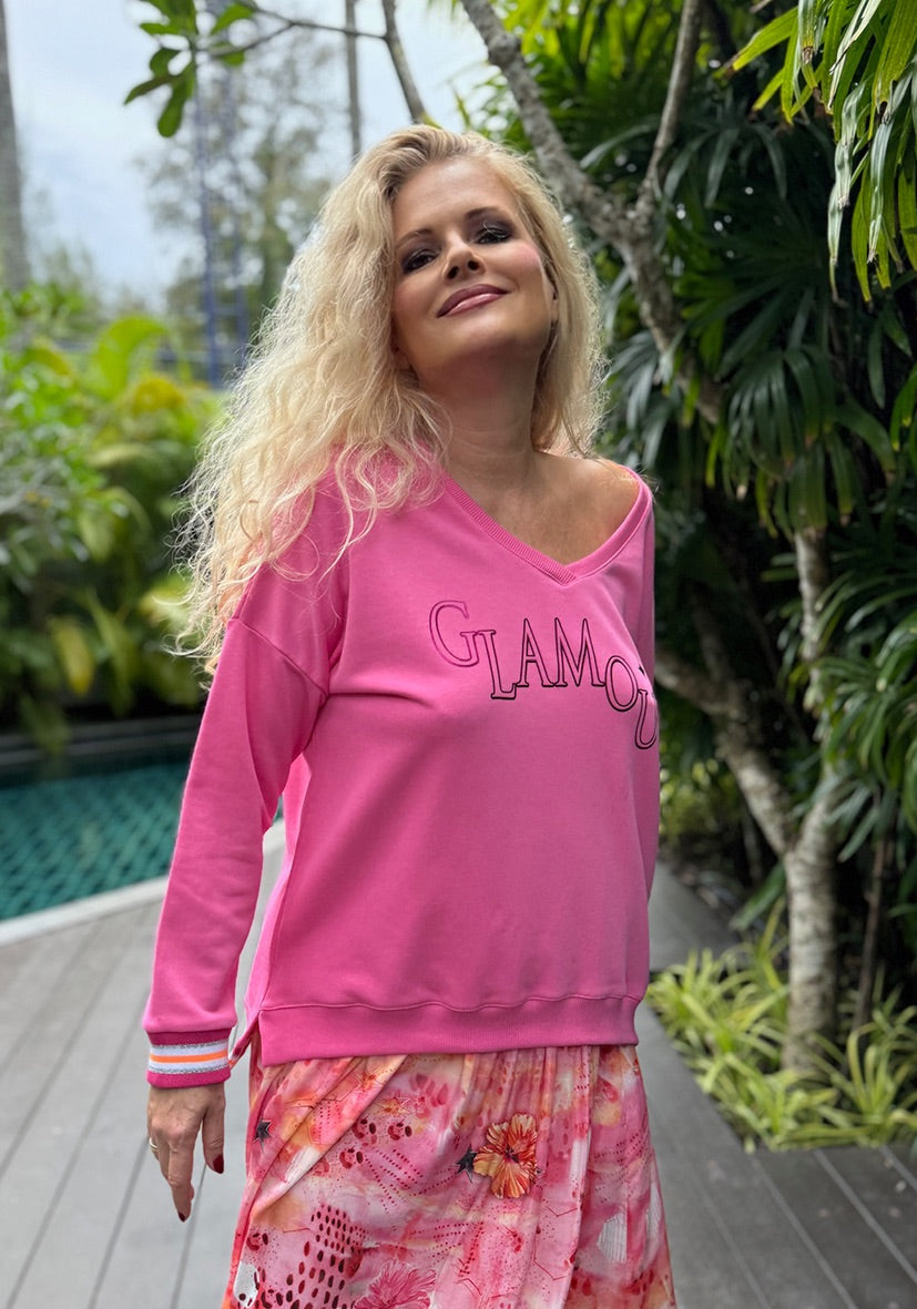 Sweatshirt Ava - True Pink