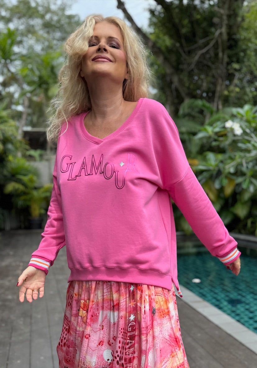 Sweatshirt Ava - True Pink