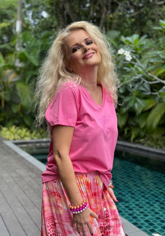 T-SHIRT Ella - True Pink