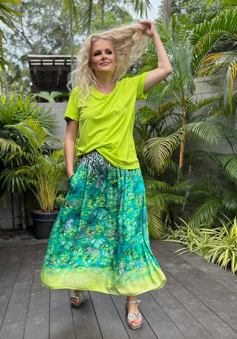 Maxi Skirt Mira - Jungle Glam