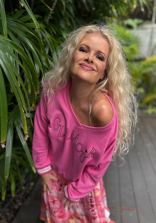 Sweatshirt Ava - True Pink
